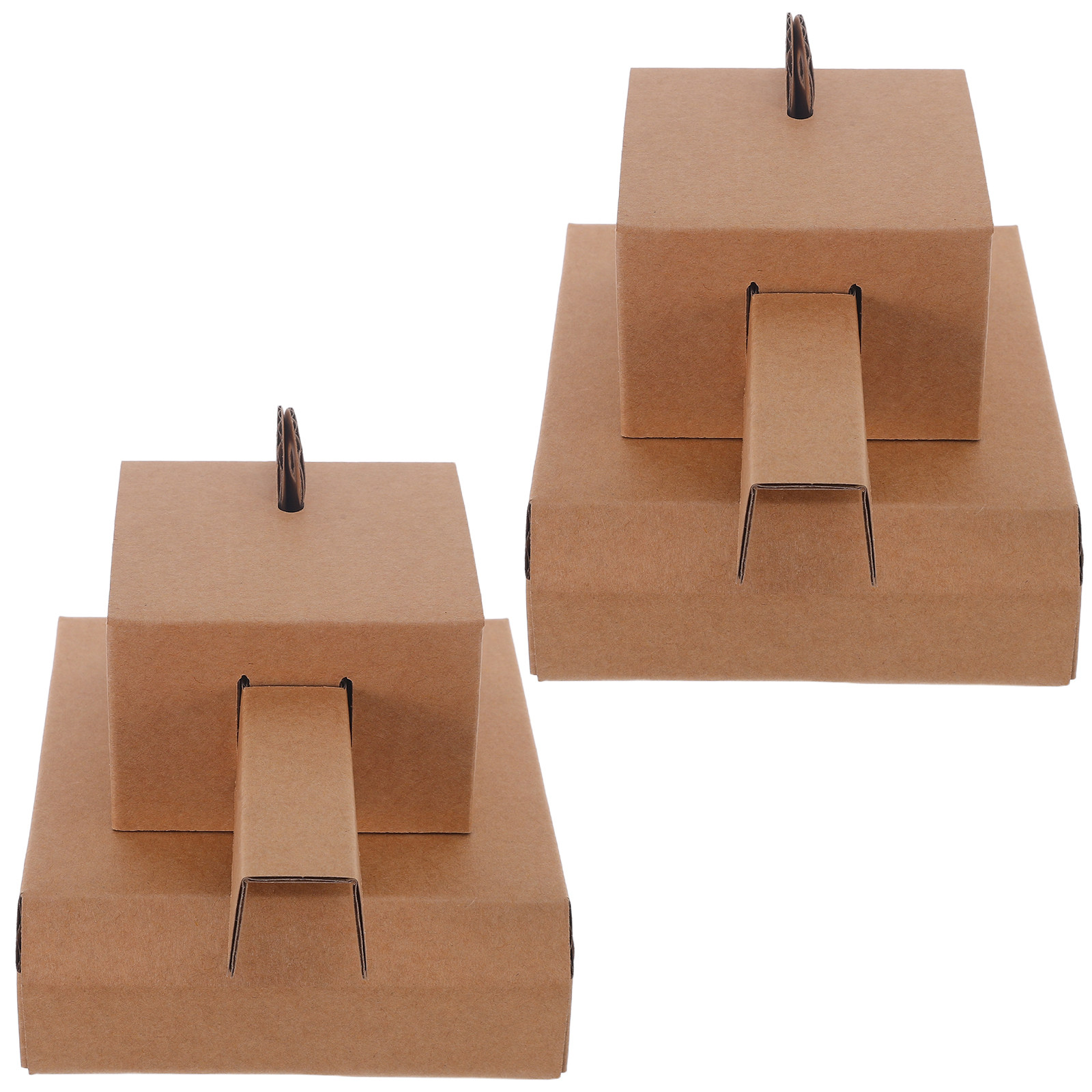 Art Craft Cardboard - Çocuklar İçin 2 Adet Karton Tank