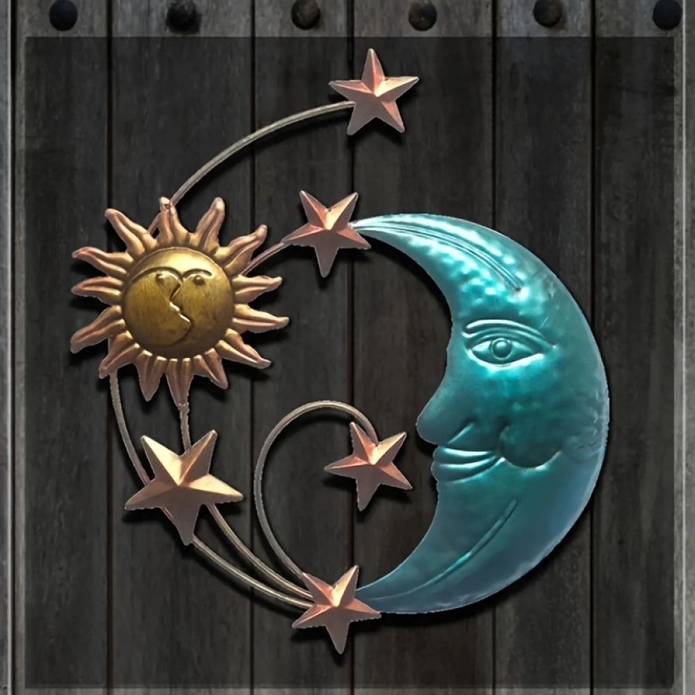 Art And Craft For Nursery - El Yapımı Demir Metal Ay Yüzü