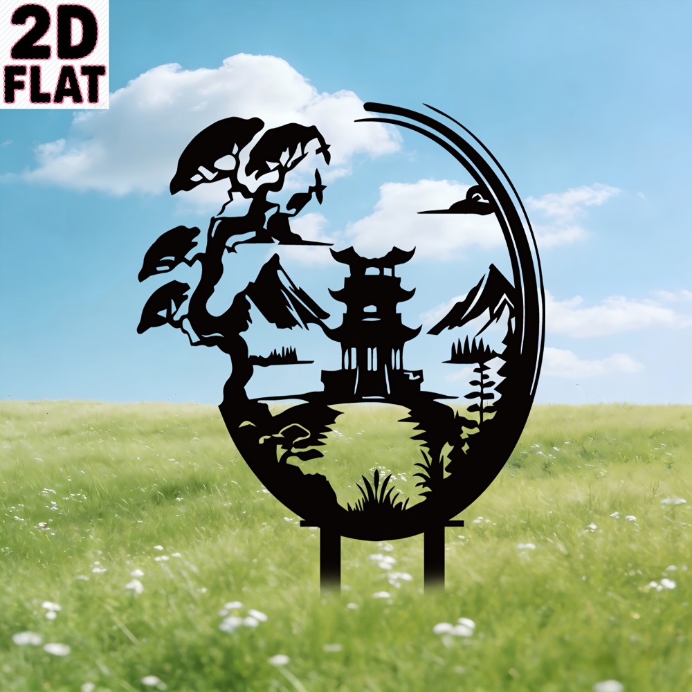 CIFBUY Çin Pavilionu Metal Duv - Art Craft Bar incelemesi ve fiyatı