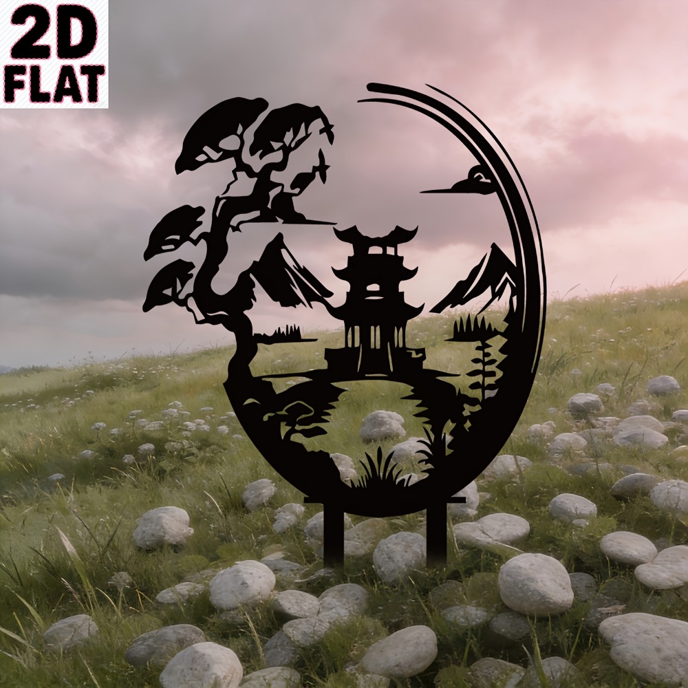 CIFBUY Çin Pavilionu Metal Duv - Art Craft Bar incelemesi ve fiyatı
