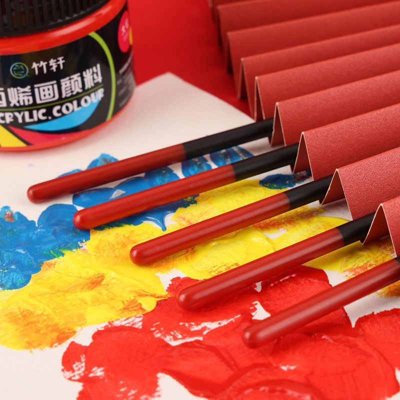 Naylon saplı fırça, yüz boyama - Gouache Paint Set incelemesi ve fiyatı